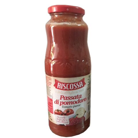 Cod. 453 – RISCOSSA Passata di pomodoro 700 gr Do E To import lusaka zambia