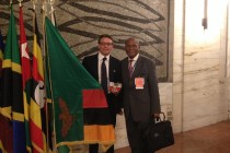 Io e Ministro Robert Sichinga